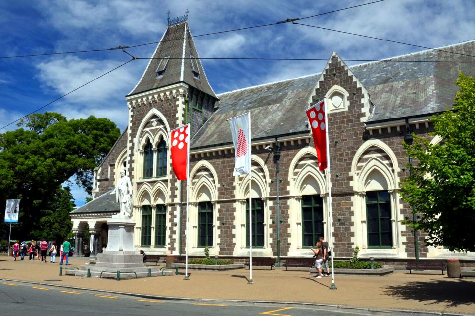 Das Canterbury Museum von Christchurch , Das Canterbury-Museum von Christchurch , Neuseeland