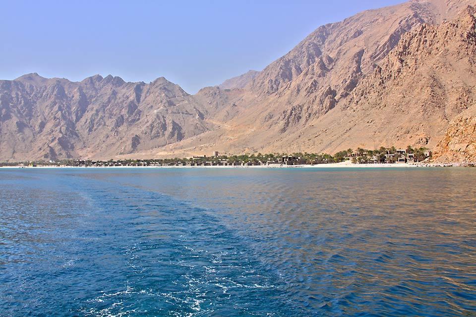 La península de Musandam , La península de Musandam, Zighy Bay , Sultanato de Omán