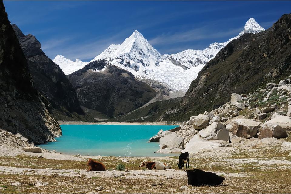 Cordillera Blanca (?Weiße Kordilleren?) , Peru