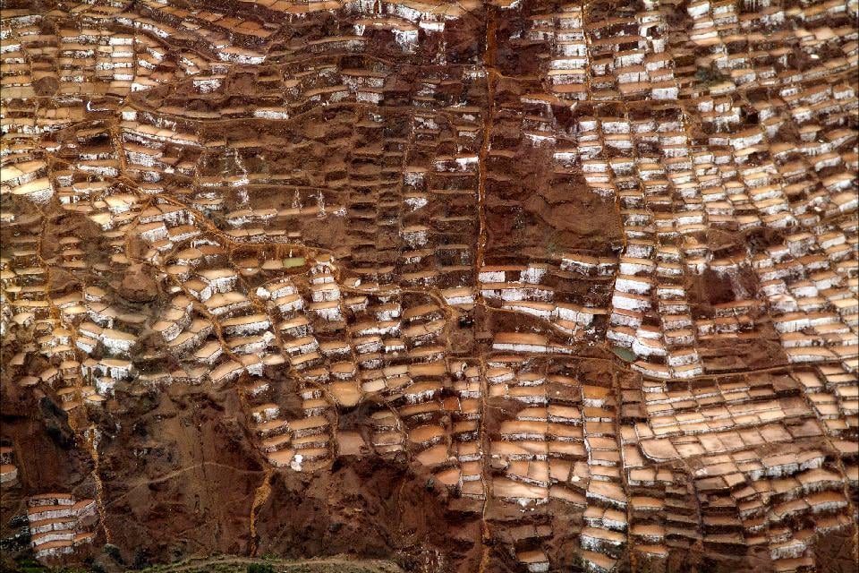 Die Salzminen von Maras , Peru