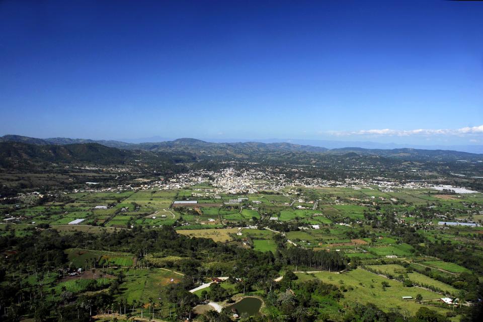 Die Cordillera Central , Dominikanische Republik