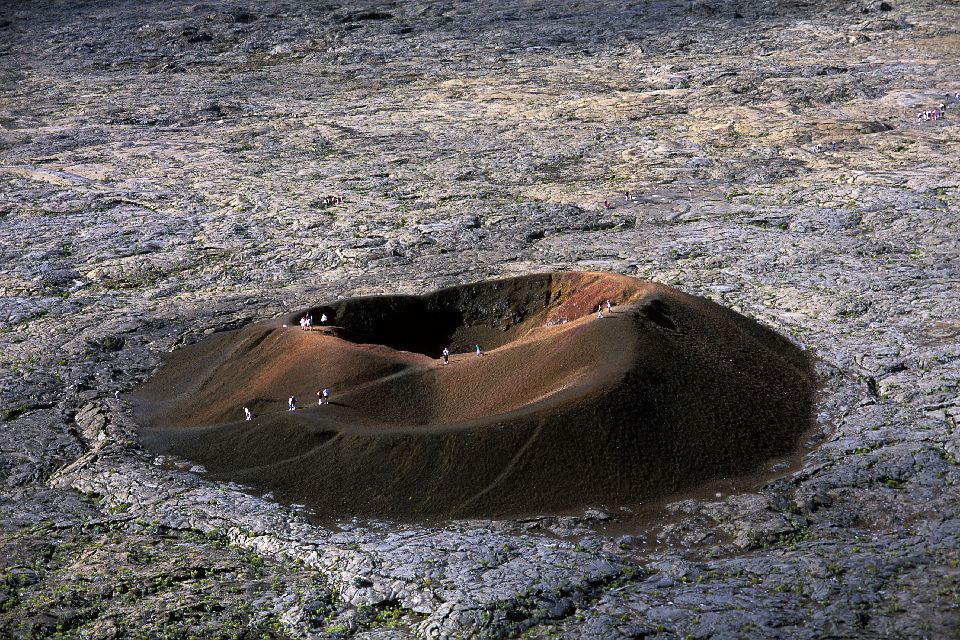 Il Piton de la Fournaise , Escursione sul vulcano , La Riunione