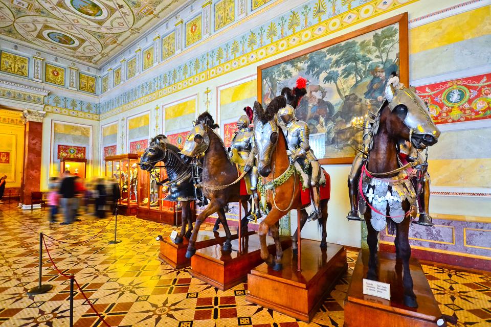 Il museo dell'Ermitage , Russia