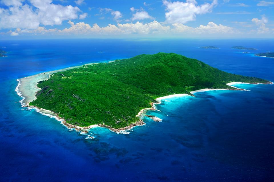 La Digue , Viertgrößte Insel der Seychellen , Seychellen