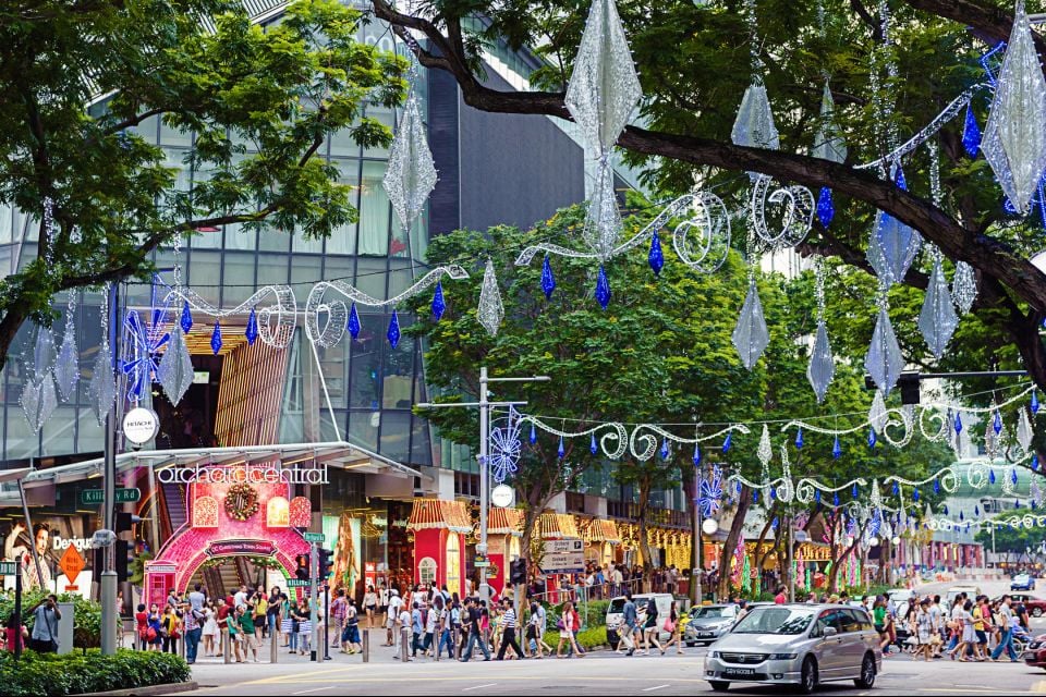Orchard Road, Il quartiere di Orchard, Lo shopping, Singapore