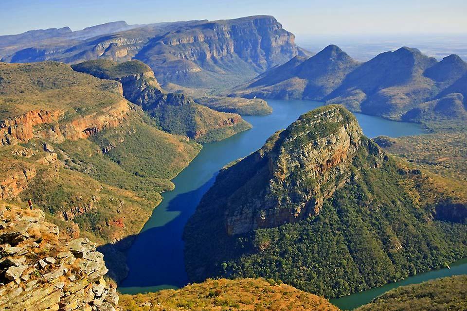Il Free State , Panorami di Drakensberg , Sudafrica