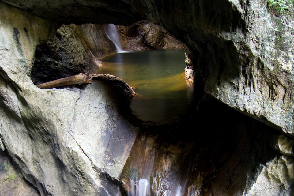 Las grutas de Skocjan , Eslovenia