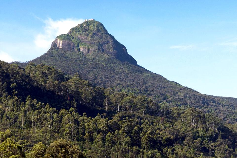 La vetta di Adam , Picco di Adamo, Sri Lanka , Sri Lanka