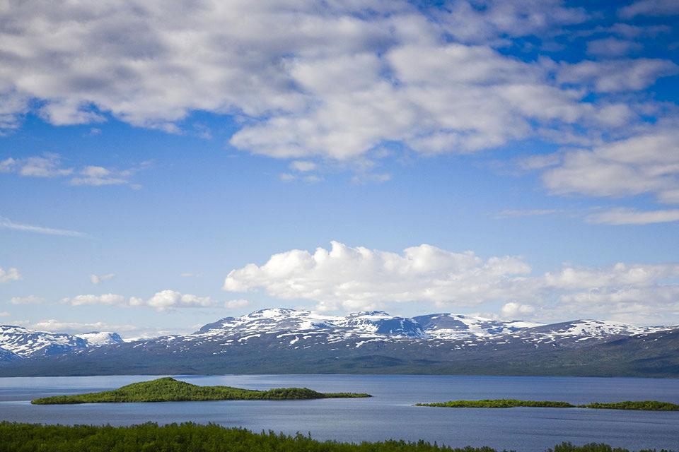La Pista real , La Laponia sueca , Suecia