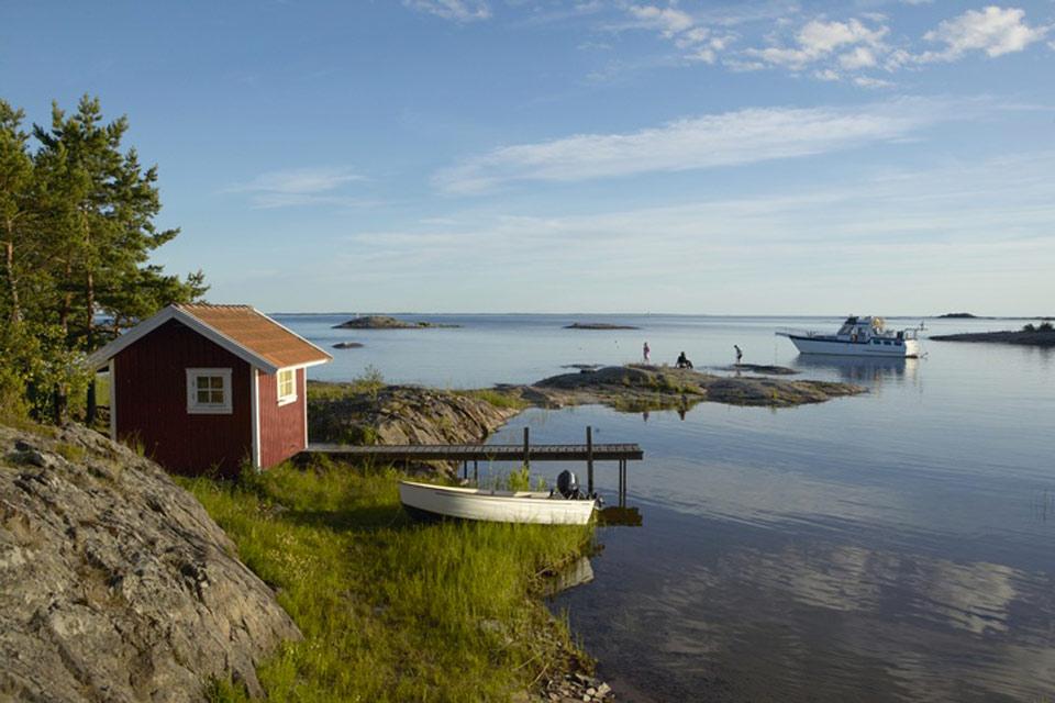 La costa baltica , Abbandonati nella natura svedese , Svezia