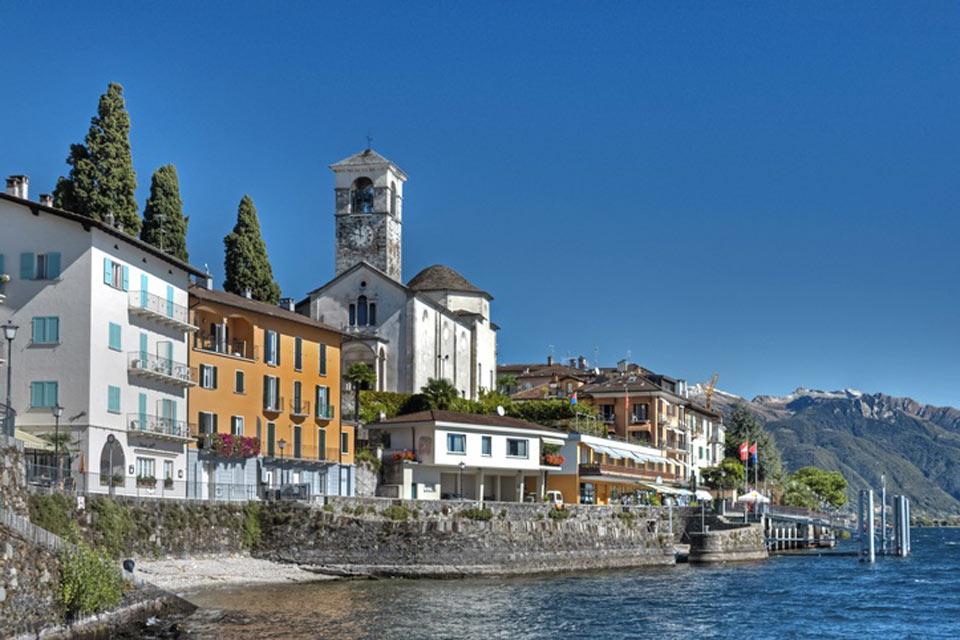 El cantón de Tesino , Lugano y Locarno , Suiza