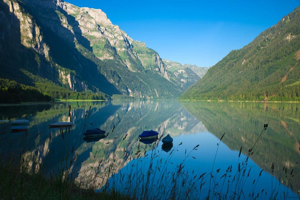 La Suiza Oriental , Una región de montañas y lagos , Suiza