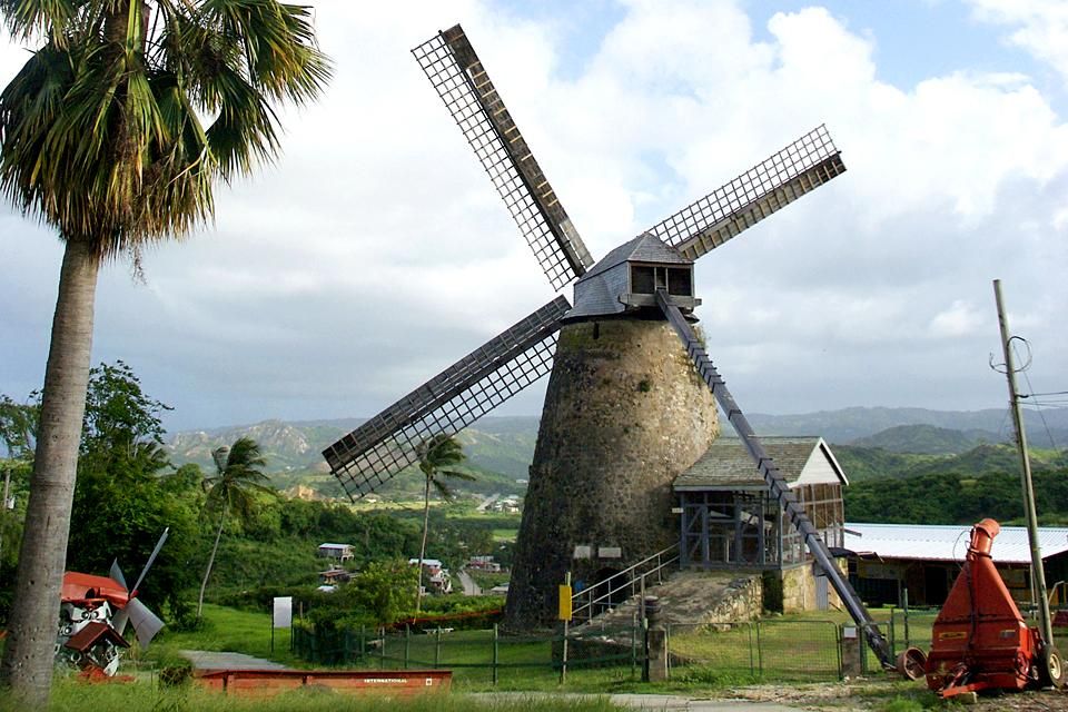 Morgan Lewis Sugar Mill, Die alten Anwesen, Die Monumente, Barbados