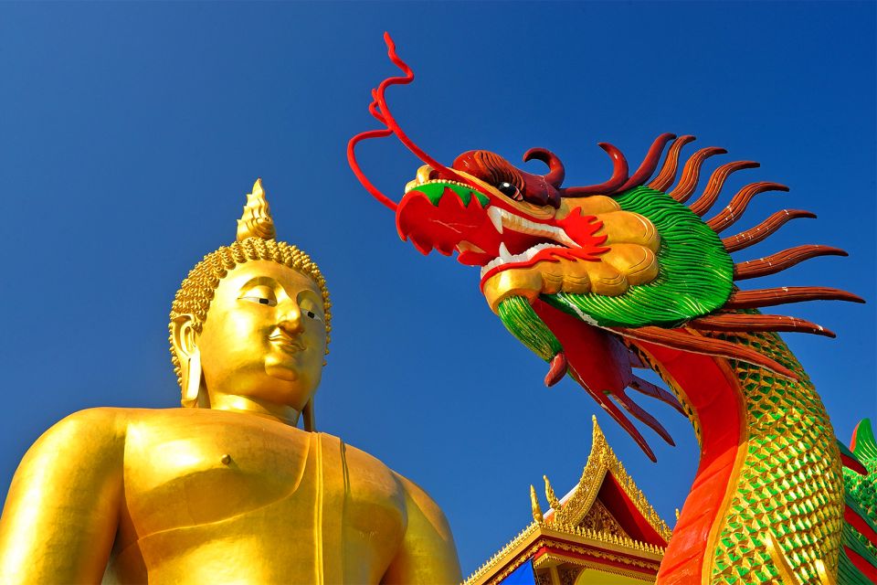 Les temples du Siam, Les monuments, Thaïlande