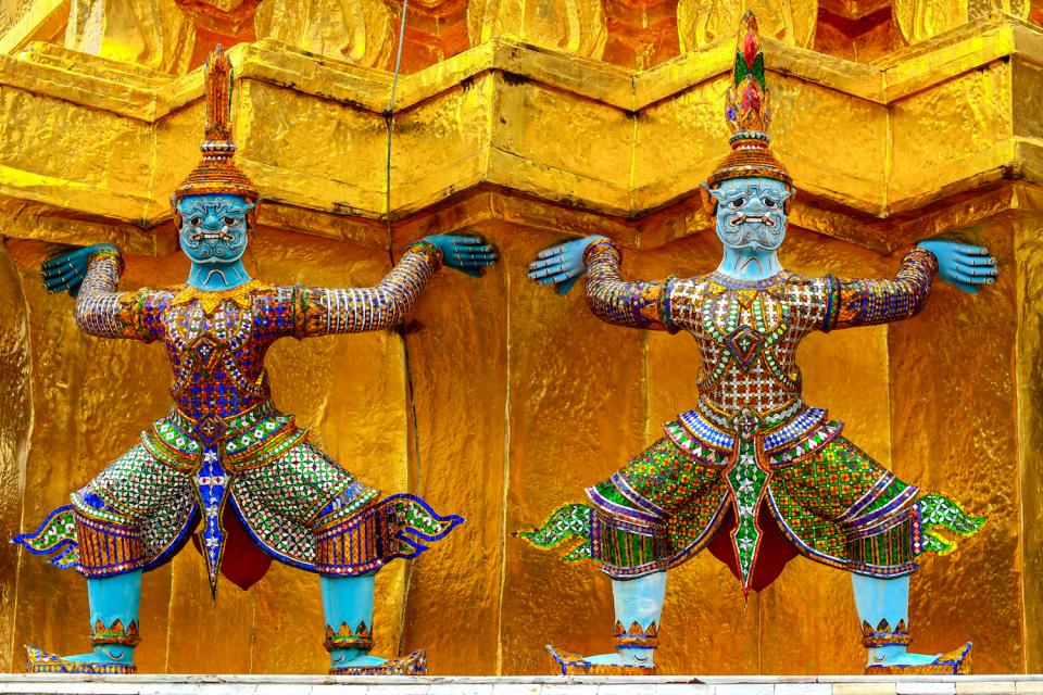 Los templos de Siam , Las Tres Joyas , Tailandia