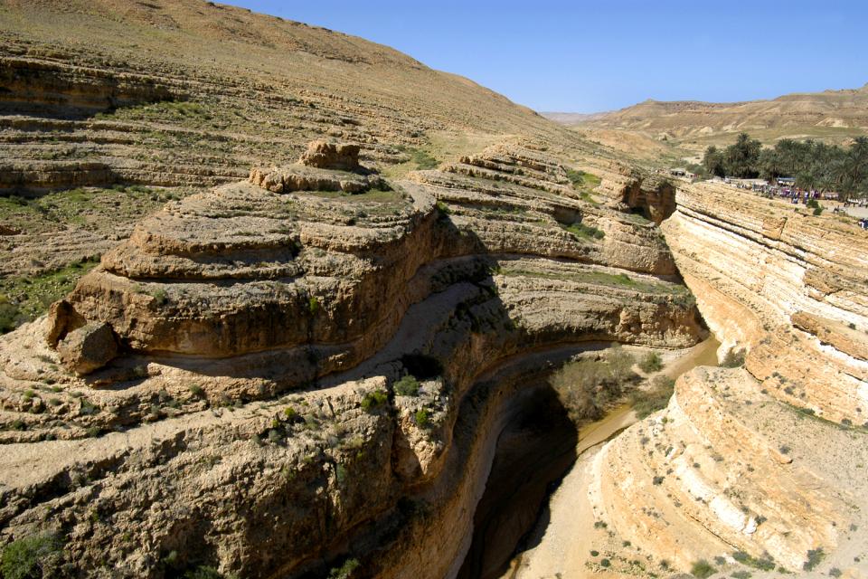 Le canyon de Midès , Les gorges de Midès , Tunisie