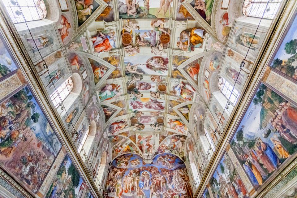 La capilla Sixtina , Vaticano