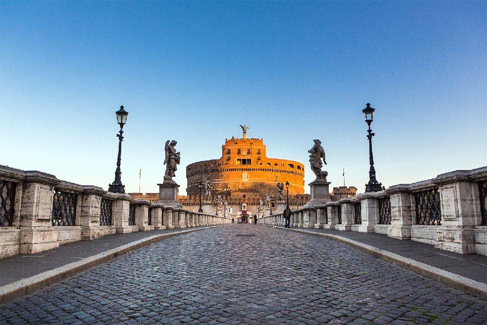 El castillo de Sant'Angelo , El castillo de Saint-Ange , Vaticano