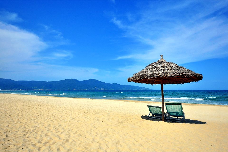 Las poblaciones turísticas del litoral , Vietnam