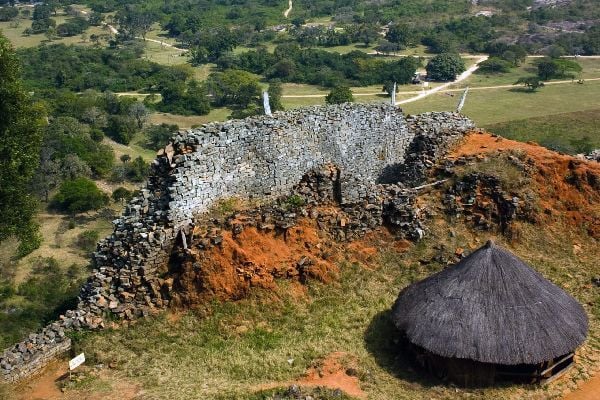 Die Ruinen Von Alt Simbabwe Simbabwe - 