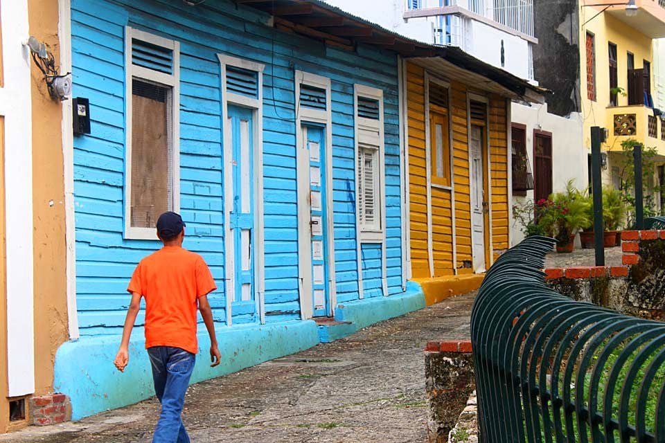 La "Zona Colonial", centro storico , Un luogo famoso per le passeggiate , Repubblica Dominicana