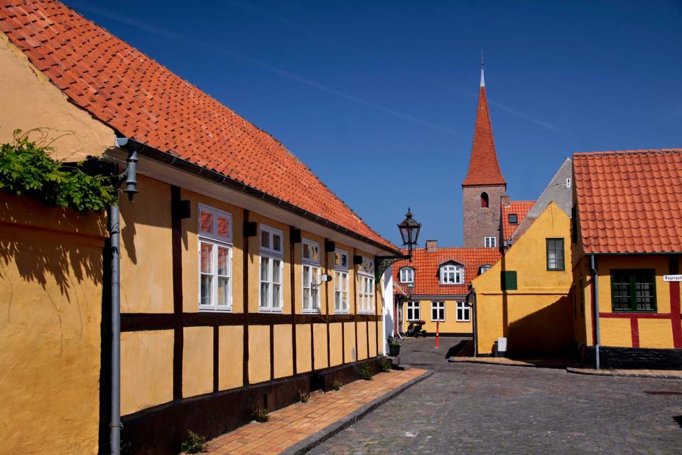 La isla de Bornholm , Dinamarca