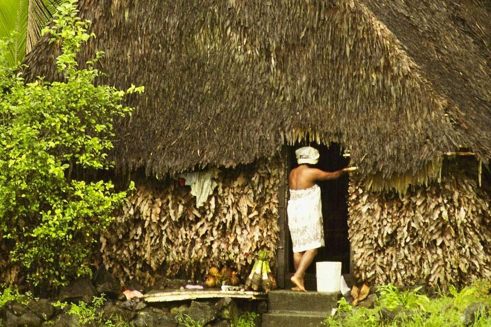 Vanua Levu , Hábitat tradicional de las Fiyi , Fiji