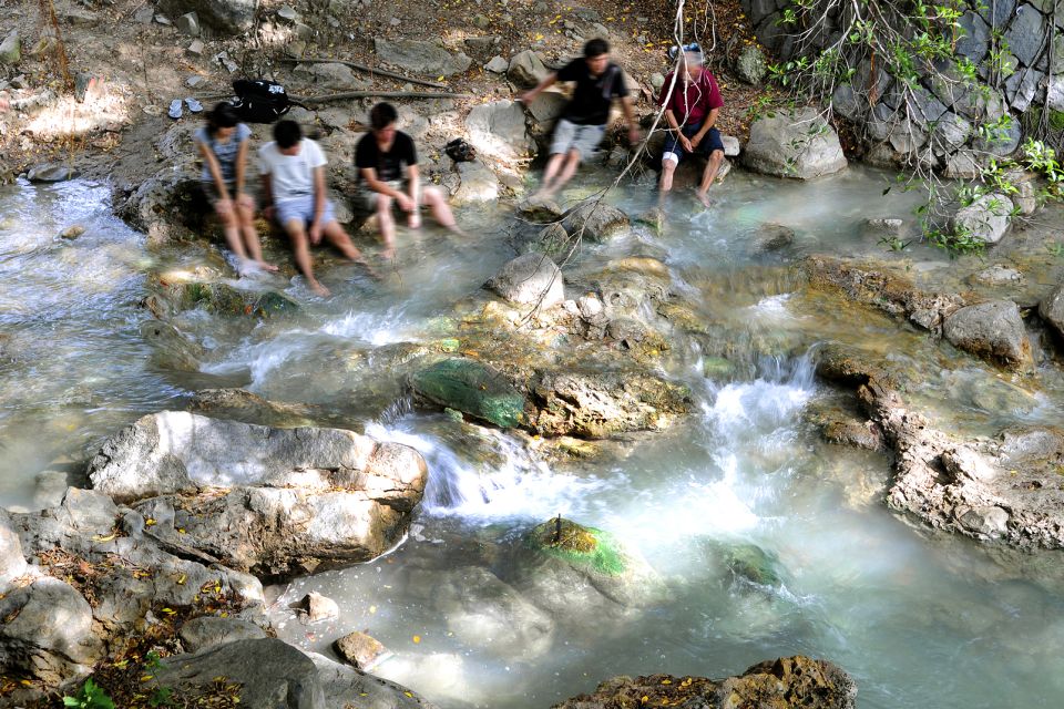 Les sources thermales de Beitou , Moment de détente dans la rivière , Taïwan