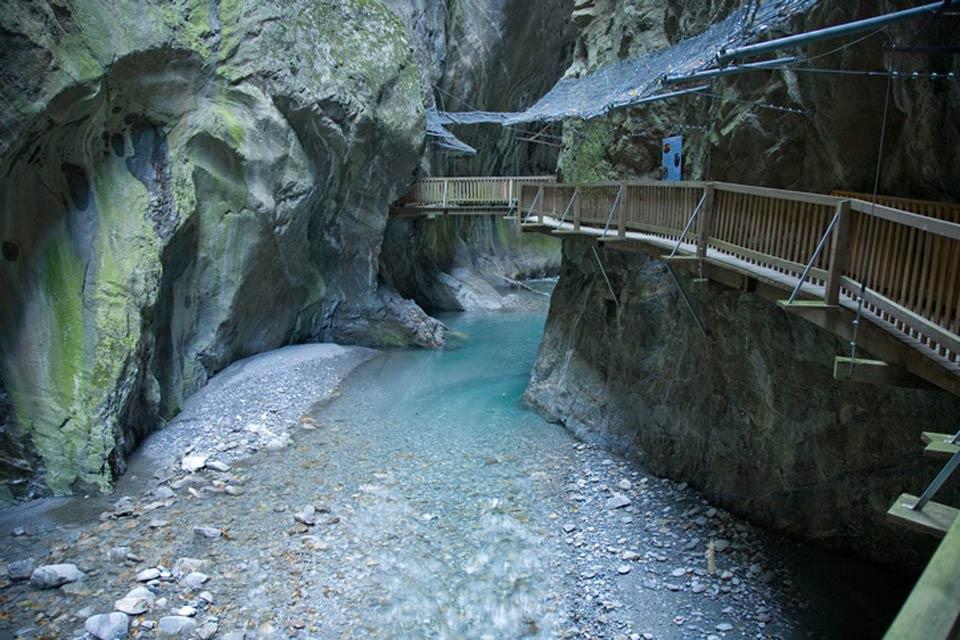Le Valais , Les gorges du Trient , Suisse