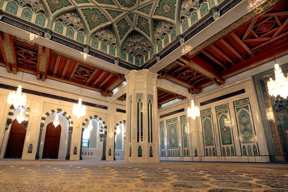 Die große Sultan-Qabus-Moschee , Sultanat Oman