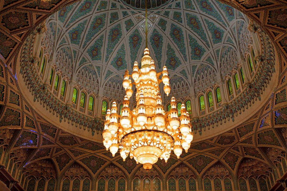 Die große Sultan-Qabus-Moschee , Sultanat Oman