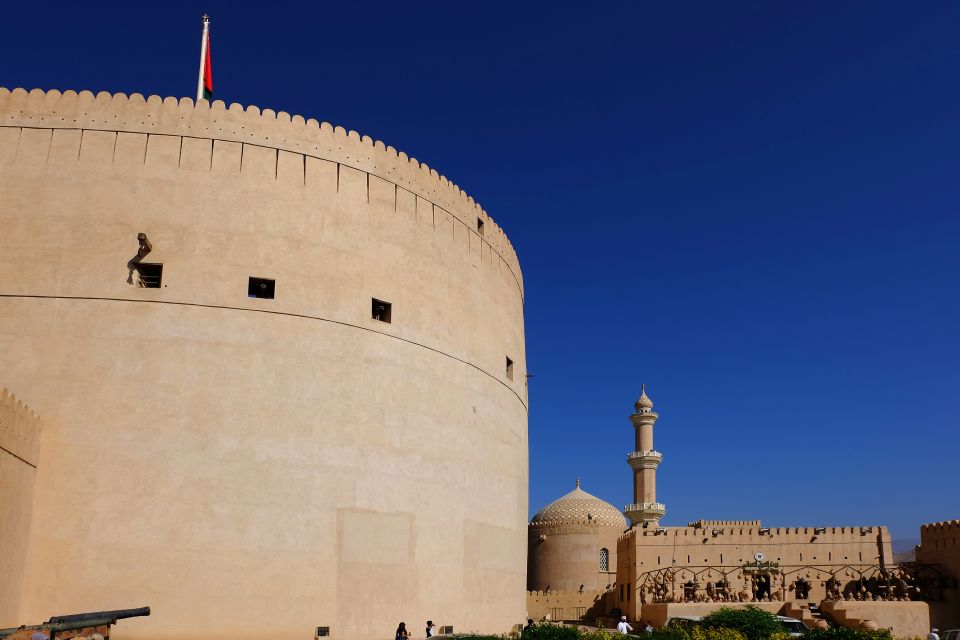 Les monuments, moyen-orient, sultanat, oman, nizwa, fort, fortification