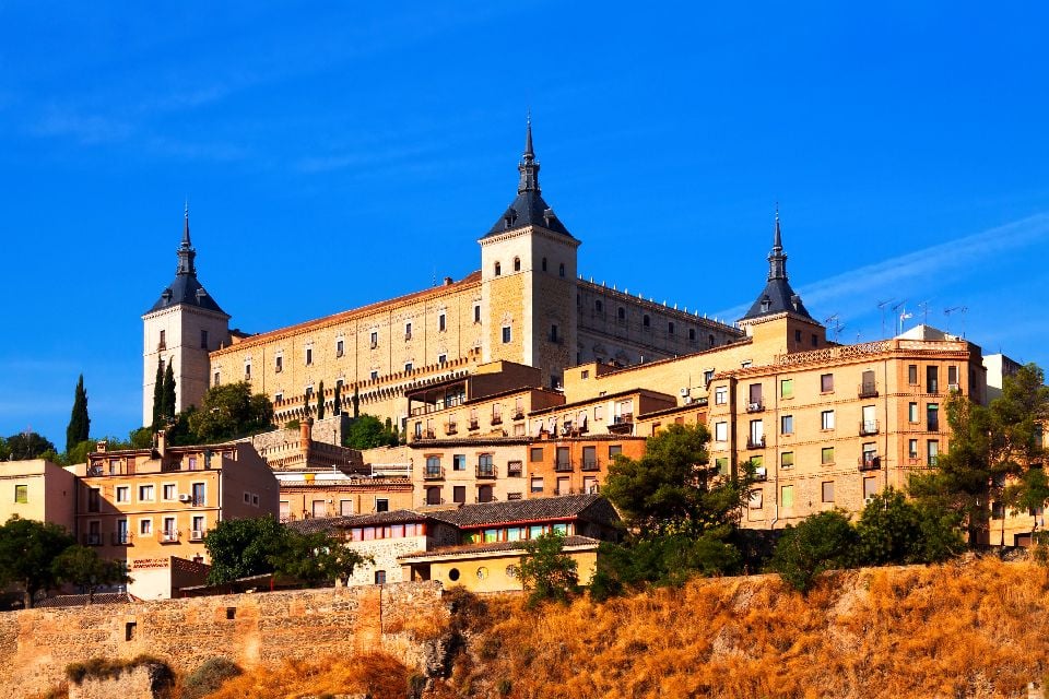 Das Alcazar von Toledo , Spanien