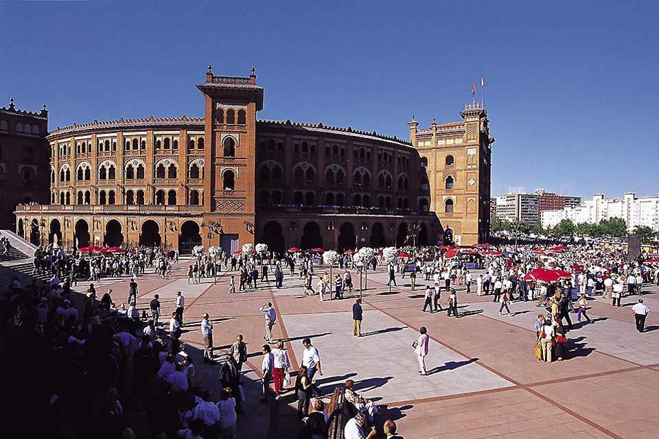 La plaza de toros de Las Ventas , España