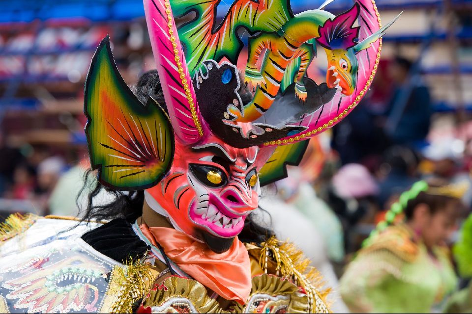 Il Carnevale di Oruro , Bolivia