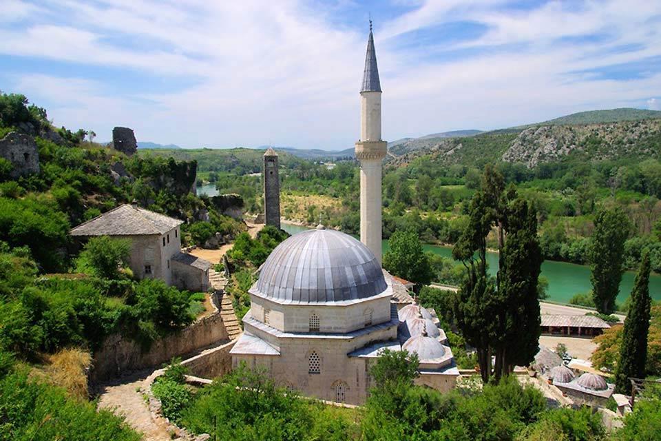 L'influenza ottomana , La moschea di Pocitelj , Bosnia-Erzegovina