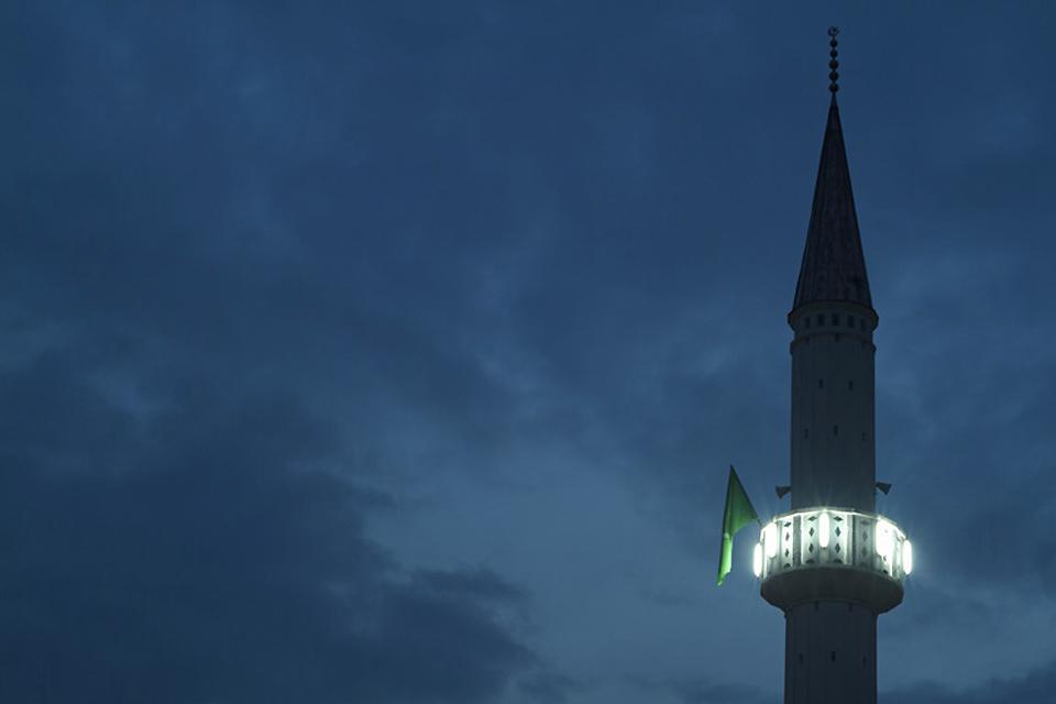L'influenza ottomana , Minareto a Banja Luka , Bosnia-Erzegovina