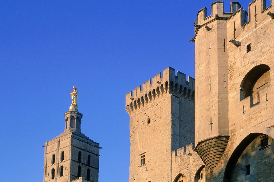 Entrada principal del Palacio Papal, Palacio de los Papas, Los monumentos, Avignon, Provence-Alpes-Côte d'Azur