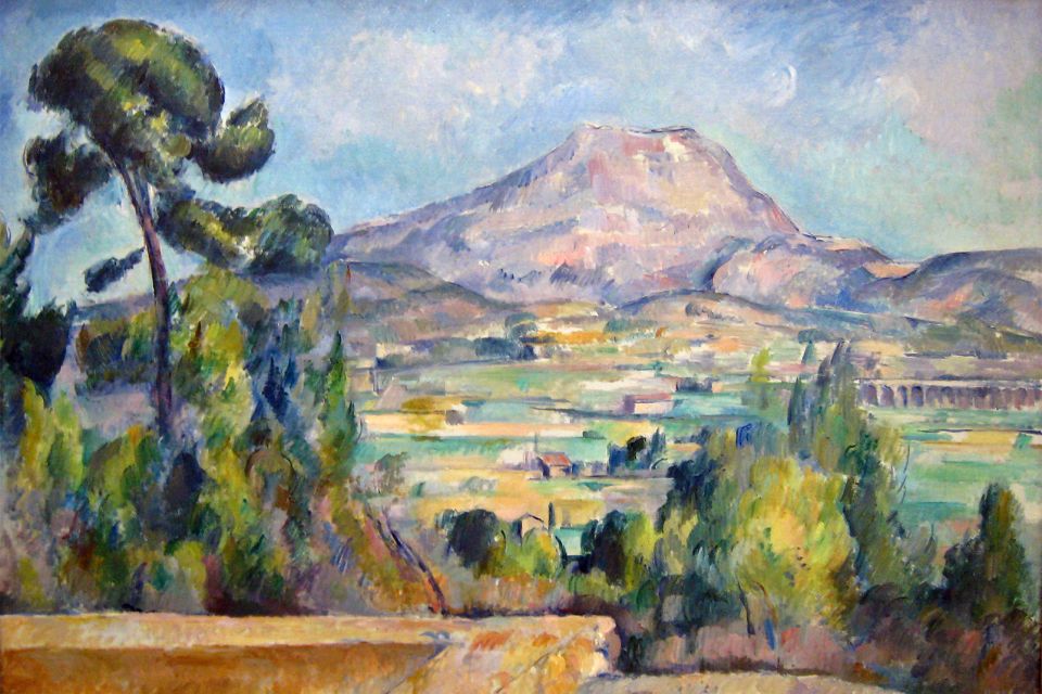 Uno de los paisajes de Paul Cézanne, Taller Paul Cézanne en Aix-en-Provence, Arte y cultura, Provence-Alpes-Côte d'Azur