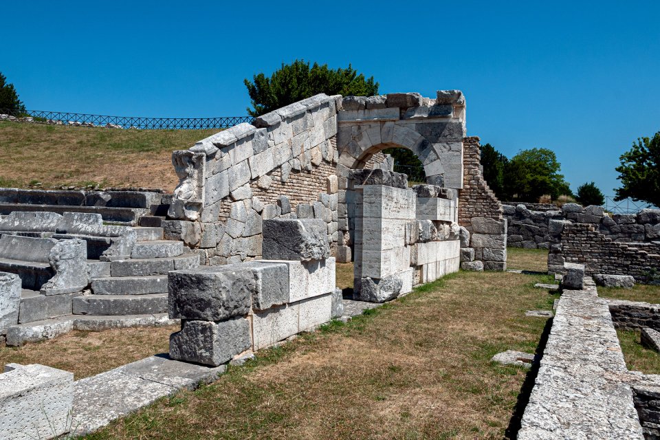 Pietrabbondante, Los yacimientos arqueológicos, Molise