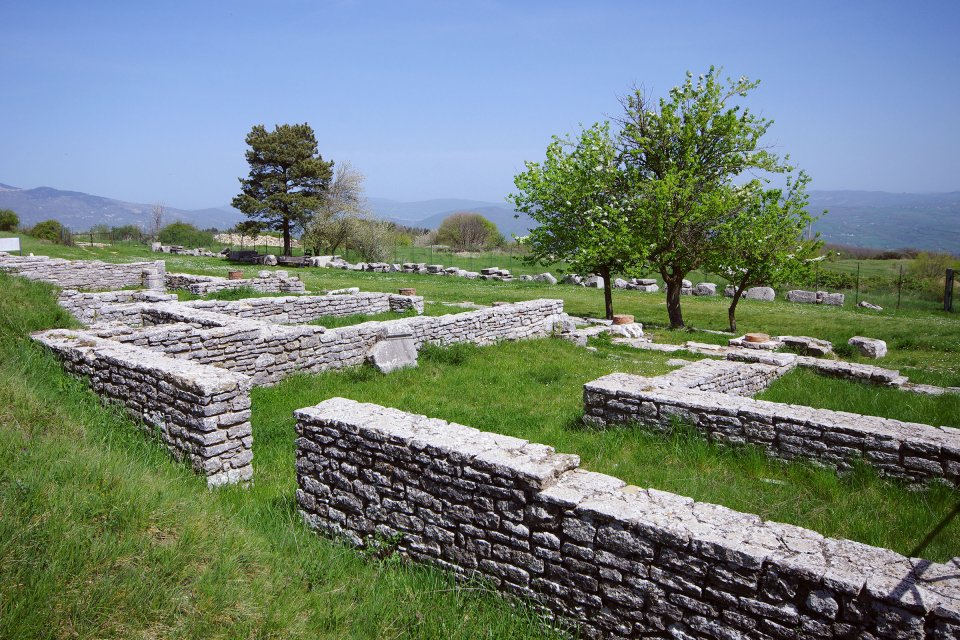 Pietrabbondante, Los yacimientos arqueológicos, Molise
