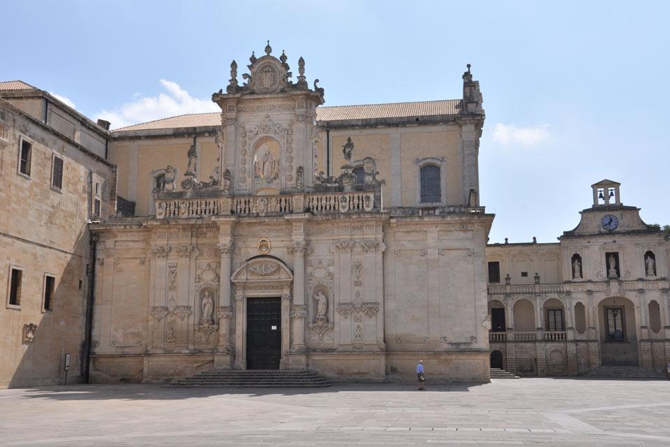 Il Duomo di Lecce , Italia