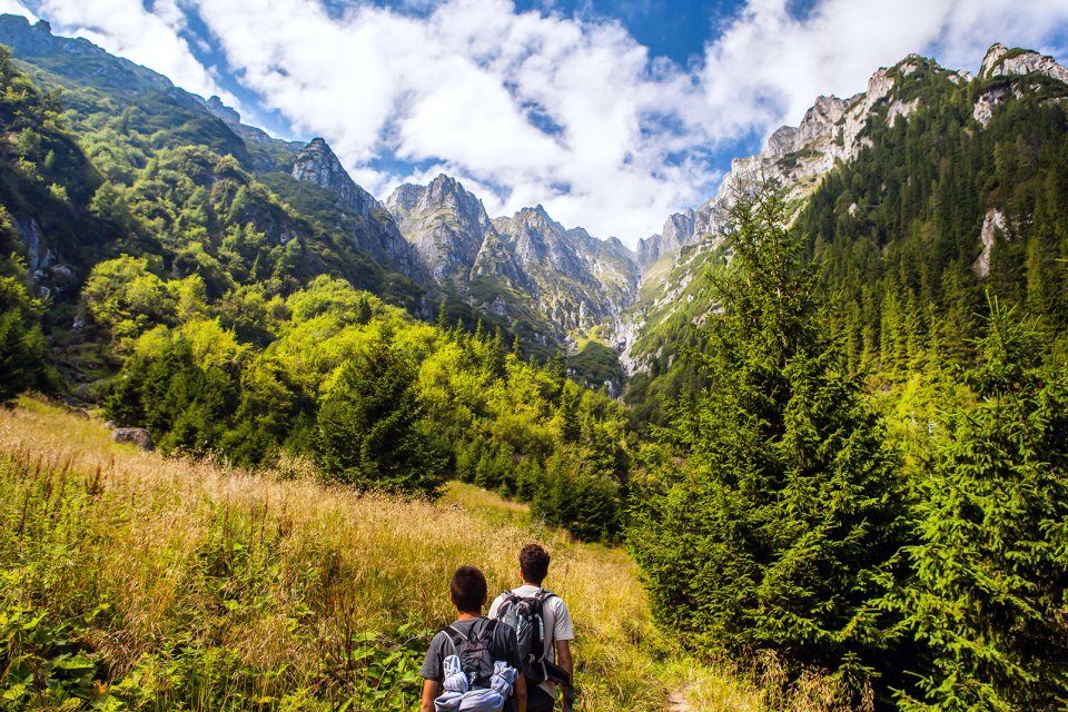 , Los senderos, Los paisajes, Valle de Aosta