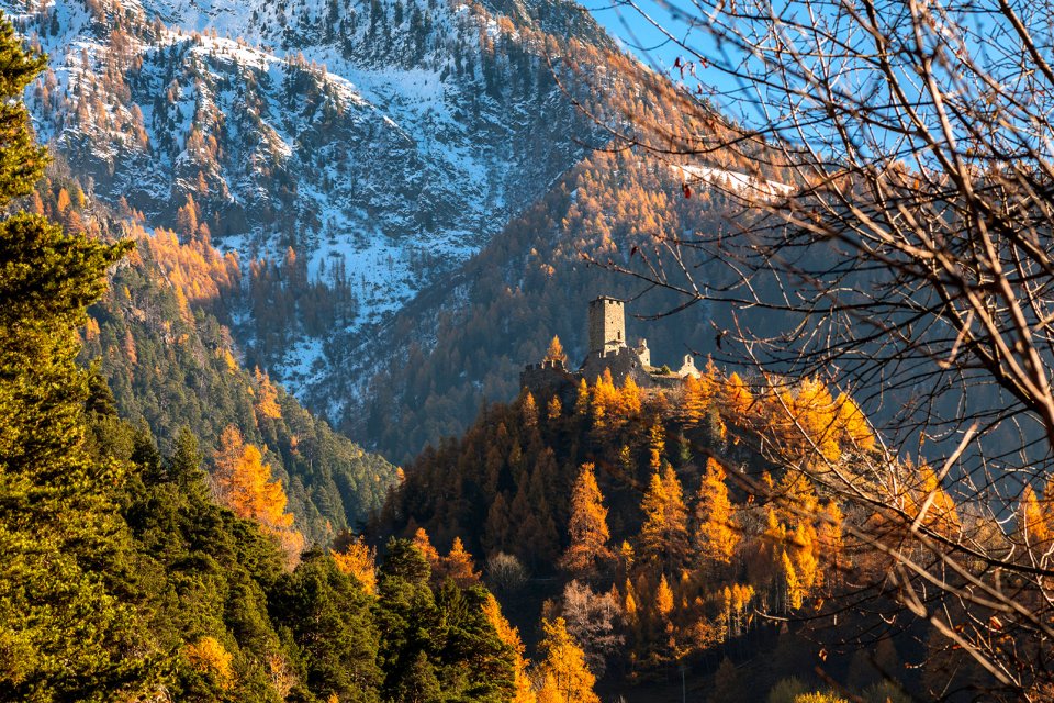 Castello di Graines, Aostatal, Die Schlösser, Die Monumente, Das Aoste-Tal