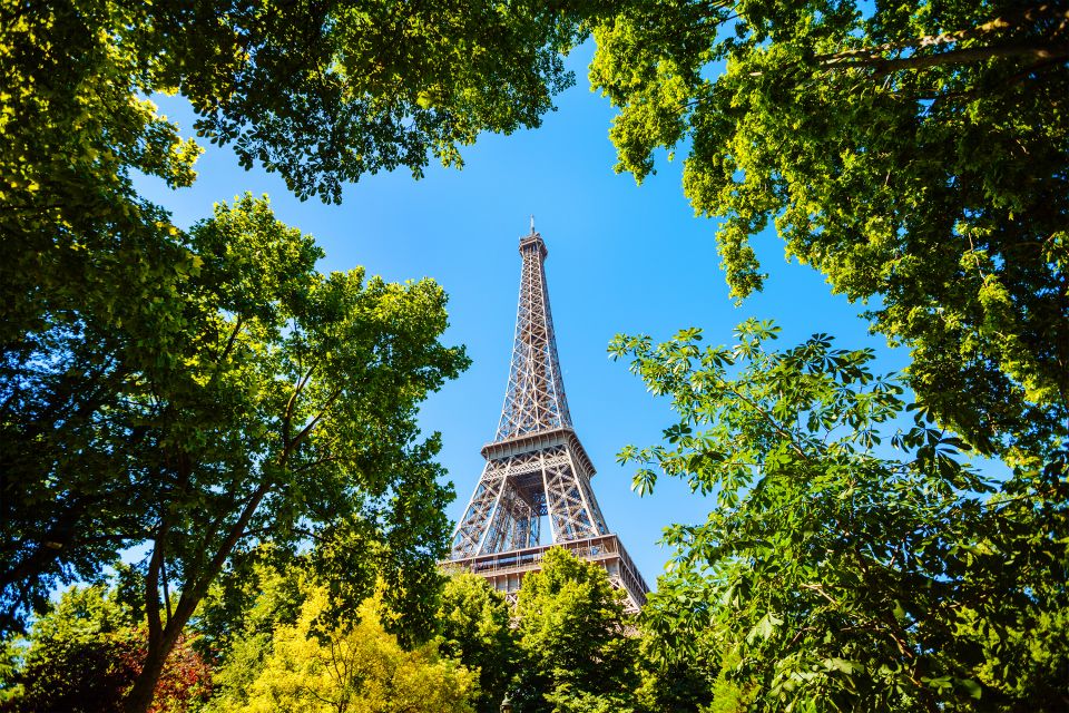Vistas desde la Torre Eiffel, La Torre Eiffel, Los monumentos, París, París-Isla de Francia