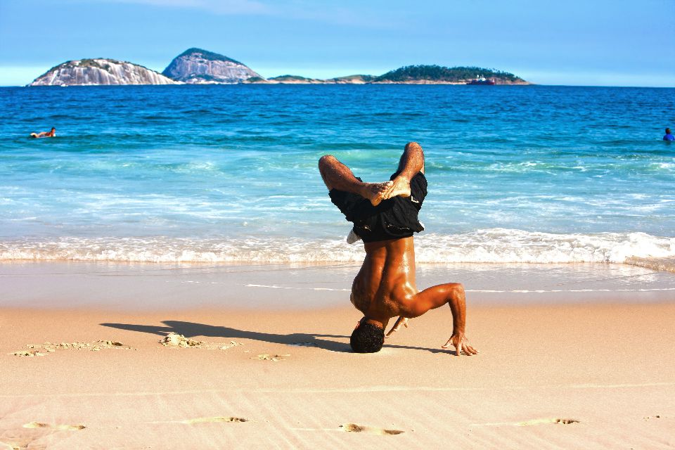 La capoeira , Brésil