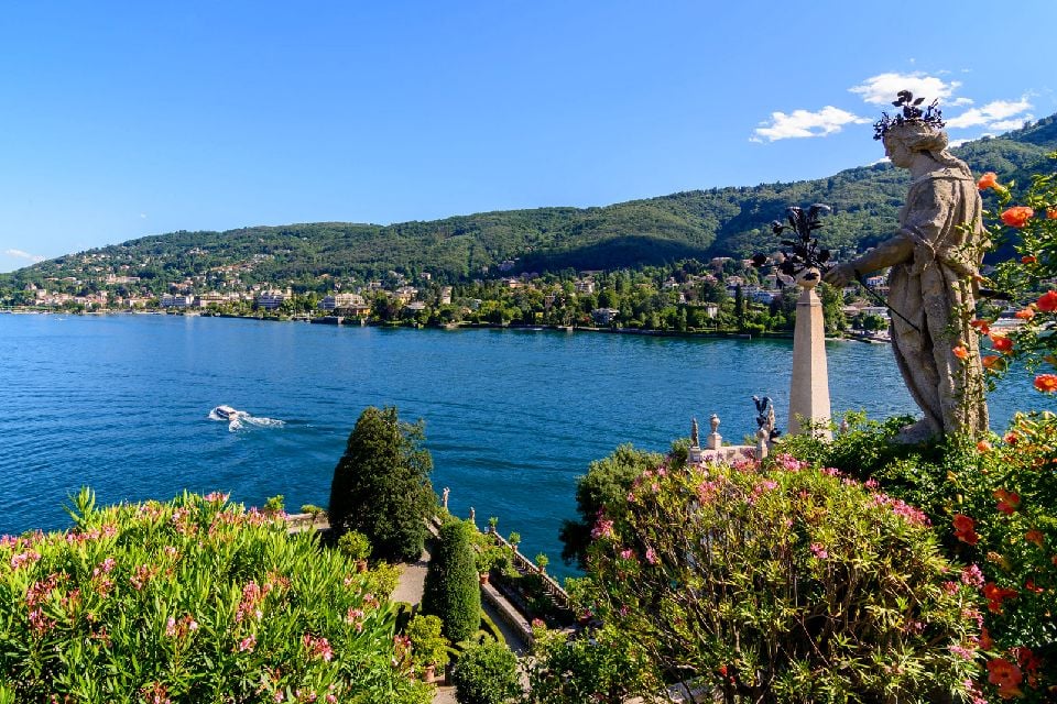 Le lac Majeur , Italie