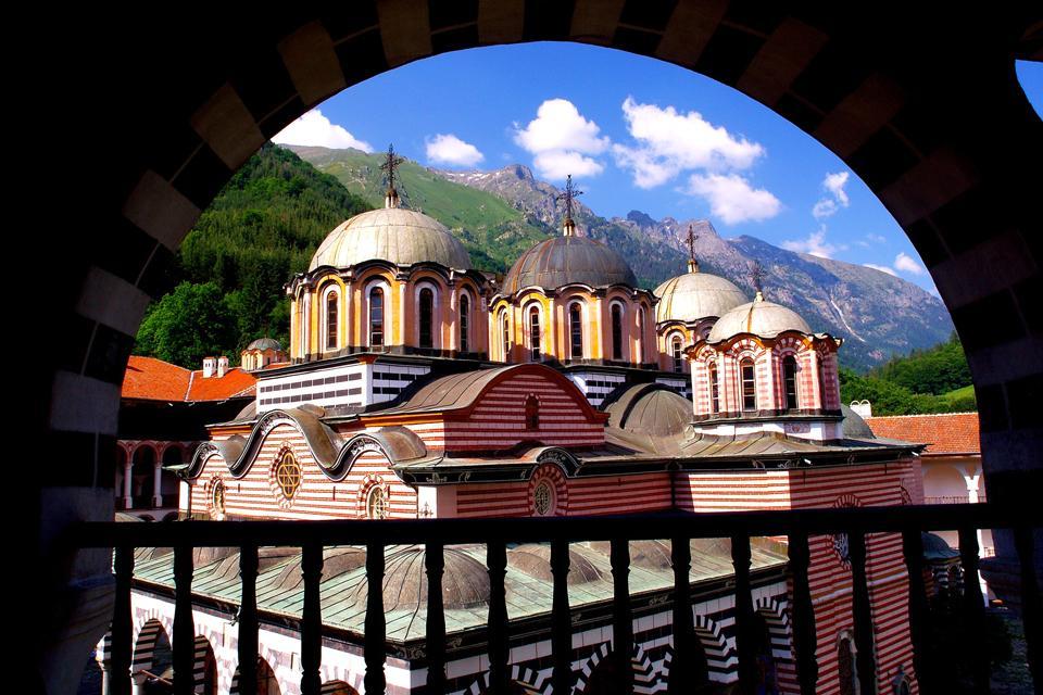 Le monastère de Rila , Bulgarie