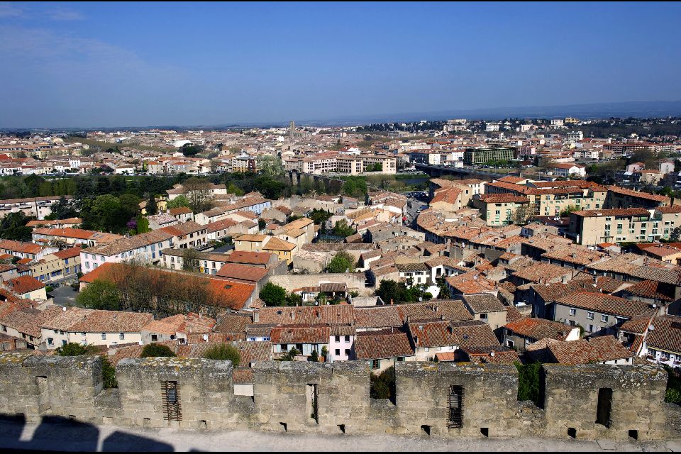 Die Festungsstadt Carcassonne , Die Legende der Dame Carcas , Frankreich