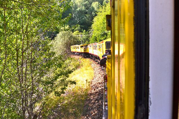 Le Train Jaune The Yellow Train Languedoc Roussillon